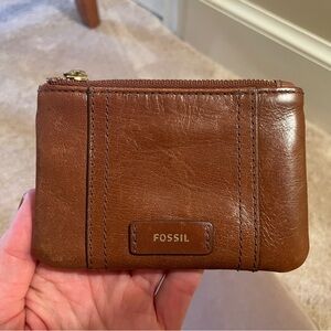 Fossil Brown Leather Wallet